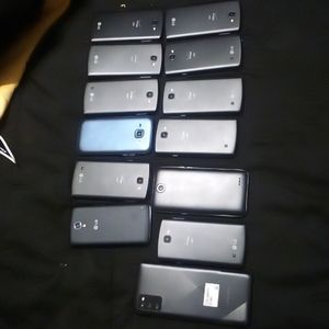 11Verizon LG 4g phones Brand New never used no sim card, 1 Galaxy J1 phone no si